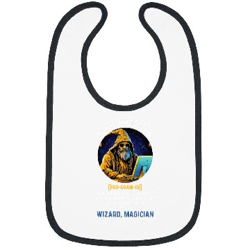 Discover Funny Programmer Definition Coding Information Technology Bibs