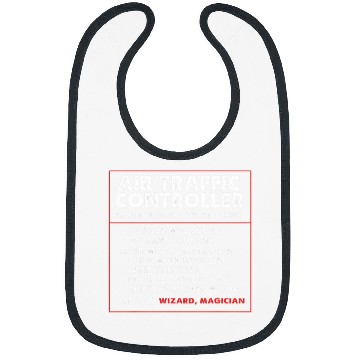 Discover Funny Aviation Air Traffic Controller Definition Bibs