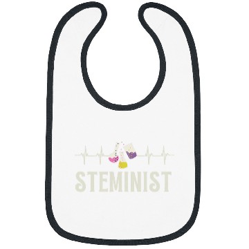 Discover Female Stem Scientist Technology Student Steminist 1 Bibs