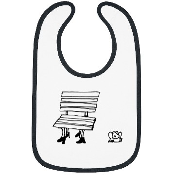Discover Bench with Uneasy Toad Bibs