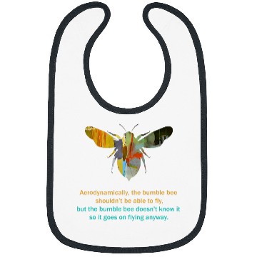 Discover BUMBLEBEE SILHOUETTE ART Bibs