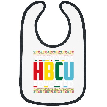 Discover Melanated HBCU Educated Historically Black College Alumni Bibs