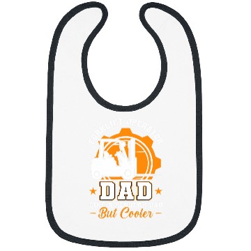 Discover Forklift Operator Dad Bibs