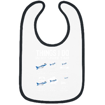 Discover Funny Aviation Pilot Design for Men Women Airplane Pilot 1 Bibs