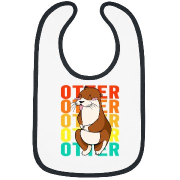 Discover Otters vintages Otter Bibs