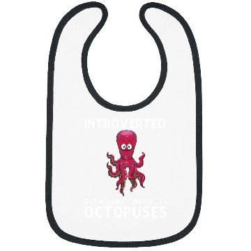 Discover Octopuss Lover Cool Octopuss For Men Women Sea Life Ocean Biology Cephalopod32 Bibs