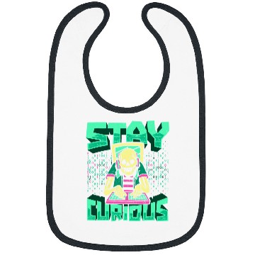 Discover Skeletons Skulls Programmer Skeletons Software Engineer Coder Stay Curious Skull Bibs