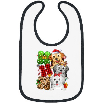 Discover Dog Havanese Christmas Ho Ho Ho Havanese Dog For Dog Lover Funny Xmas Bibs