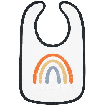 Discover Funny Job Title Worker vintages Rainbow Airline Pilot Bibs