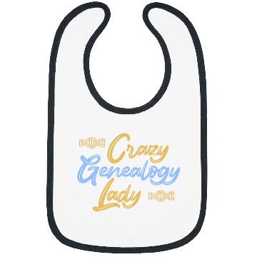 Discover crazys Genealogy Lady Genealogist Bibs