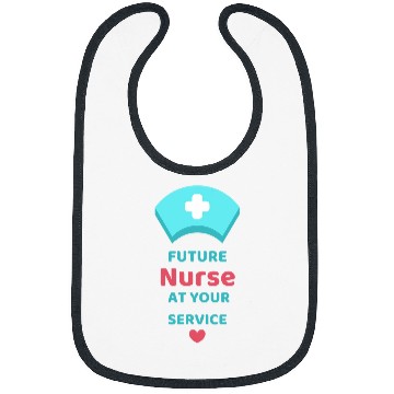 Discover Future nurses At Your Service Nursing Student Design Bibs