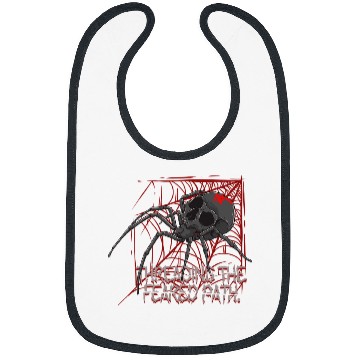 Discover Skeletons Skulls Black Widow Spider Skull Arachnid Spiderweb Spider Lover 153 Skull Bibs