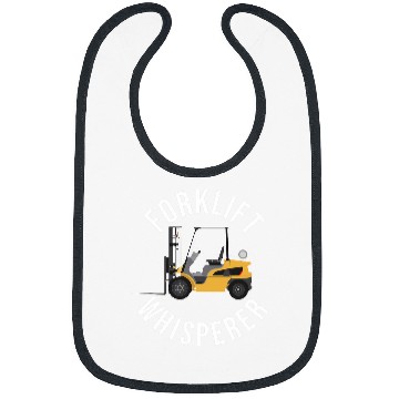Discover Forklift Whisperer Funny Forklift Operator Heavy Equipment Bibs