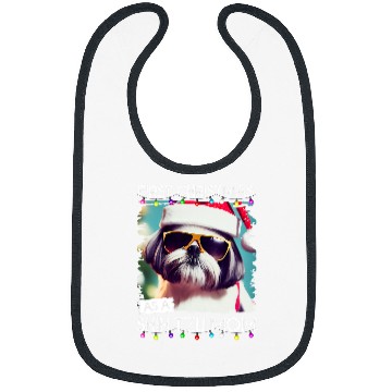 Discover First Christmas as a Shih Tzu mom 4 Bibs