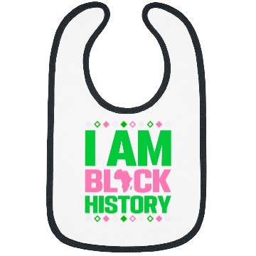 Discover Aka I am black history month aka tee Bibs