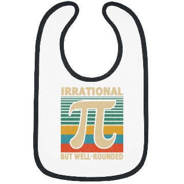 Discover Irrational But Well Rounded Pi Day 314 Math Teacher Student Bibs