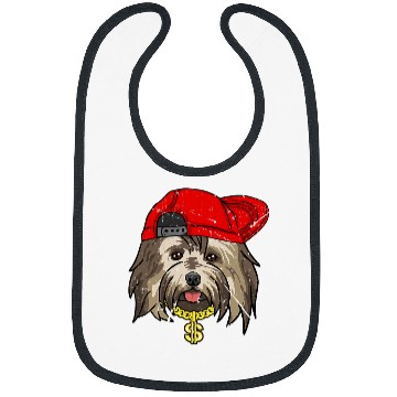 Discover Dog Havanese Hip Hop Love Bibs