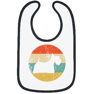 Discover Dog Scottish Terrier vintages Retro Scottie Dog Bibs