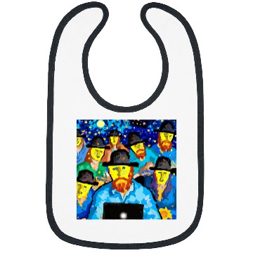 Discover Vincent van Gogh Starry Night Design Bibs