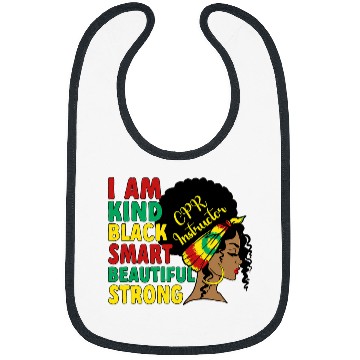 Discover Black CPR Instructor African American CPR Instructor Bibs