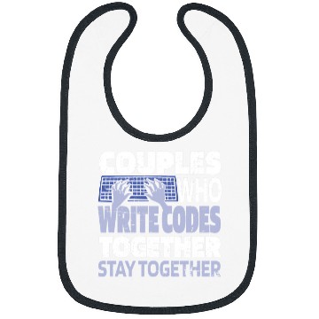 Discover Programmer Couple Programming Software Engineer Coder Bibs