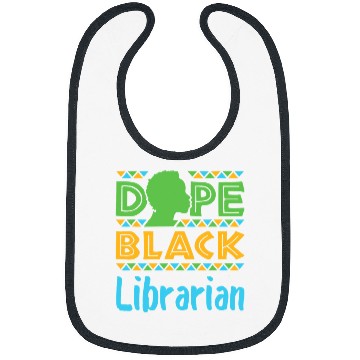 Discover Reading Book Dope Black Librarian Library Reading Books Afrocentric Reader Bibs