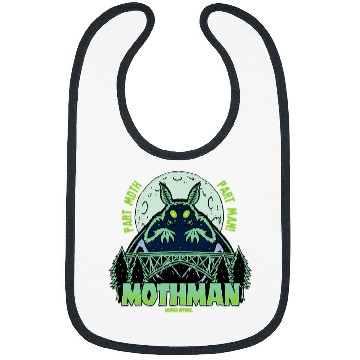 Discover Mothman Retro 77 Bibs