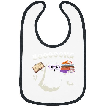 Discover Reading Book Halloween ghosts Reading Books Teacher Librarian Halloween 2 Reader Bibs