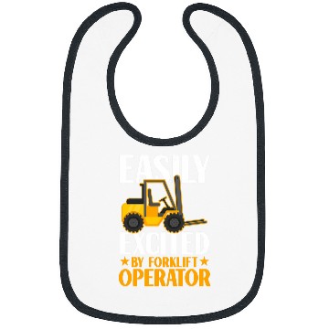 Discover Easily Excited By Forklift Operator Warehouse Worker Lifting 2 Bibs