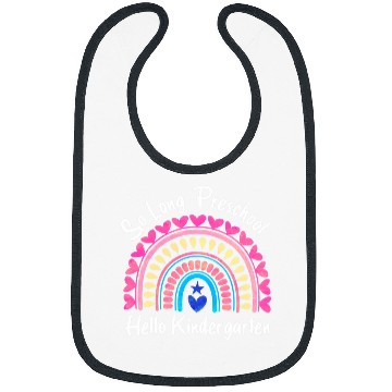Discover So Long Preschool Hello Kindergarten Teacher Student PreK 3 Bibs