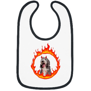 Discover Devil Dog Bearded Collie 2 Bibs