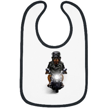 Discover Dog Rottweiler Riding Motorcycle Bibs