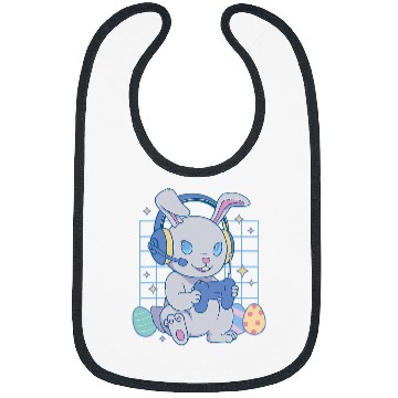 Discover Rabbits Dolliger Gaming Rabbit Video Game Computer Video Game PC Bibs