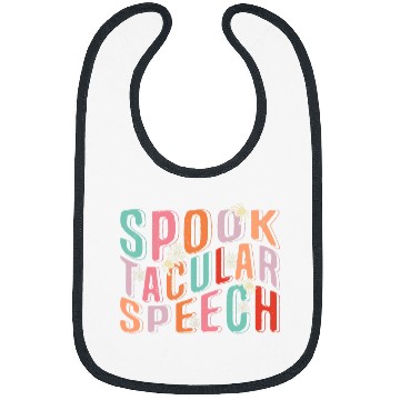 Discover Cute SLP Pun Spooktacular Speech Bibs