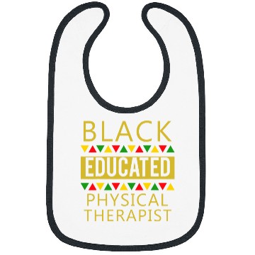 Discover Black Educated Physical Therapist Bibs