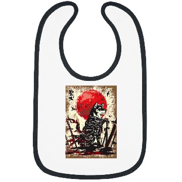 Discover Dog Shiba Inu Ninja Samurai Commander Battlefields Bibs