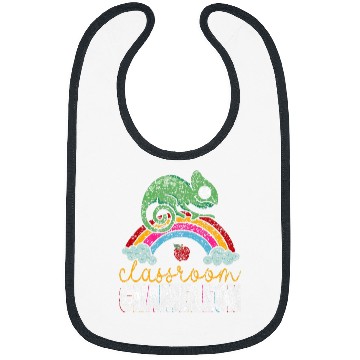 Discover Classroom Chameleon Back To School Class Substitute Teacher Bibs