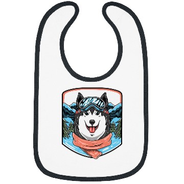 Discover Siberian Husky Dog Bibs