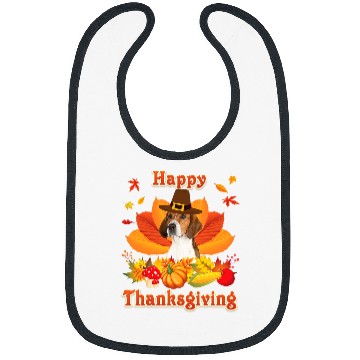 Discover Happy Thanksgiving English Foxhound Dog Im Thankful For My Bibs