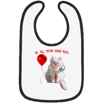 Discover We All Meow Down Here Halloween46 Bibs