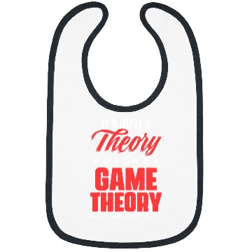 Discover Game Theory Student Mathematician Logical Thinker 2 Bibs