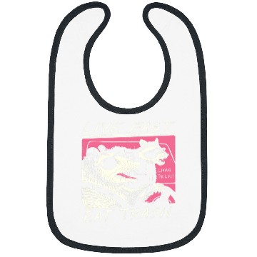 Discover Live Fast Eat Trash Bibs