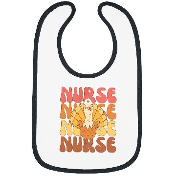 Discover nurses thanksgiving turkey friendsgiving fall autumn Bibs