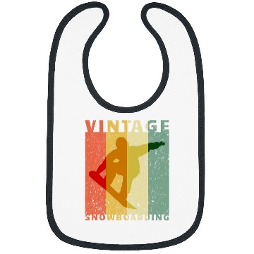 Discover Skiing Ski vintages Snowboarding Jumping Snowboarder Bibs
