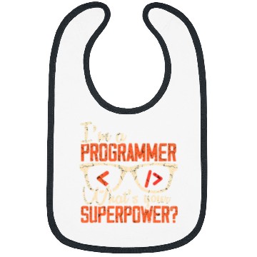 Discover Programmer Coder Software Developer Engineer Funny Coding Bibs