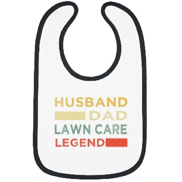 Discover Funny Mens Mowing Husband Dad Lawn Care Legend Yard Work 3 Bibs