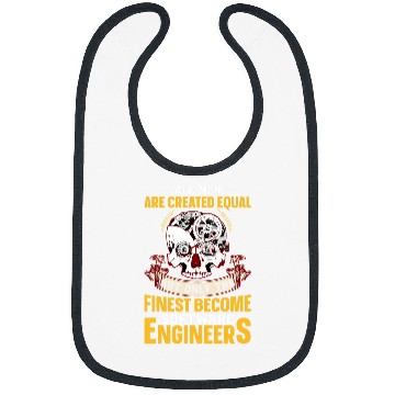 Discover Only The Finest Become Software Engineers Funny Bibs