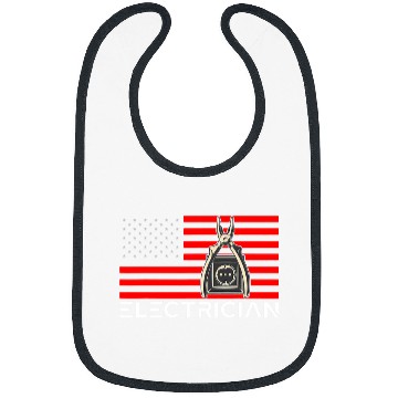 Discover Electrical Lineman Electrical Engineer American Flag Electrician Bibs