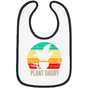 Discover crazys Plant Daddy Gardening Lover Landscaper Funny Gardener Bibs