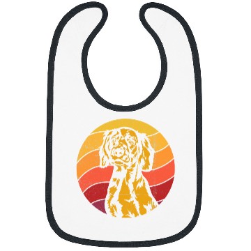 Discover vintages Welsh Springer Spaniel Retro Sunset Dog Mom Dad Bibs
